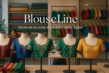 Blouse Manufacturer in Surat – BlouseLine