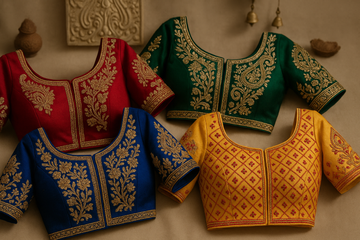 Designer Embroidery Blouse Wholesale Supplier in India – BlouseLine