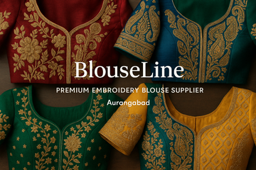 Embroidery Blouse Supplier in Aurangabad – BlouseLine - BlouseLine