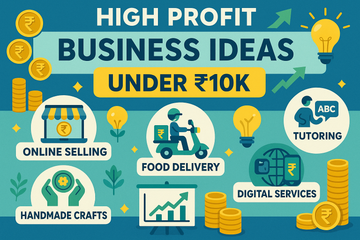 High Profit Business Ideas Under ₹10K – BlouseLine - BlouseLine