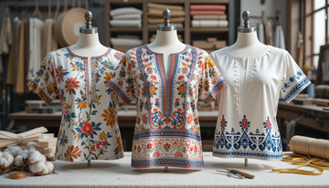 Cotton Printed Blouse Manufacturer in Surat - BlouseLine
