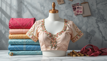 Jimmy Choo Blouse Designs Wholesale – Surat Based - BlouseLine