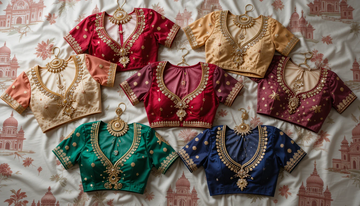Fancy New Design Blouse Manufacturer in Jaipur – Wholesale by BlouseLine - BlouseLine