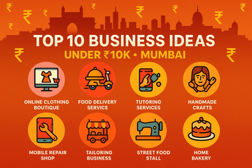 Top 10 Business Ideas Under ₹10K – Mumbai - BlouseLine