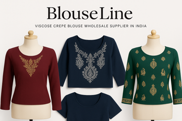 Viscose Crepe Blouse Wholesale Supplier in India – BlouseLine