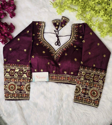 Embroidered Blouses - BlouseLine