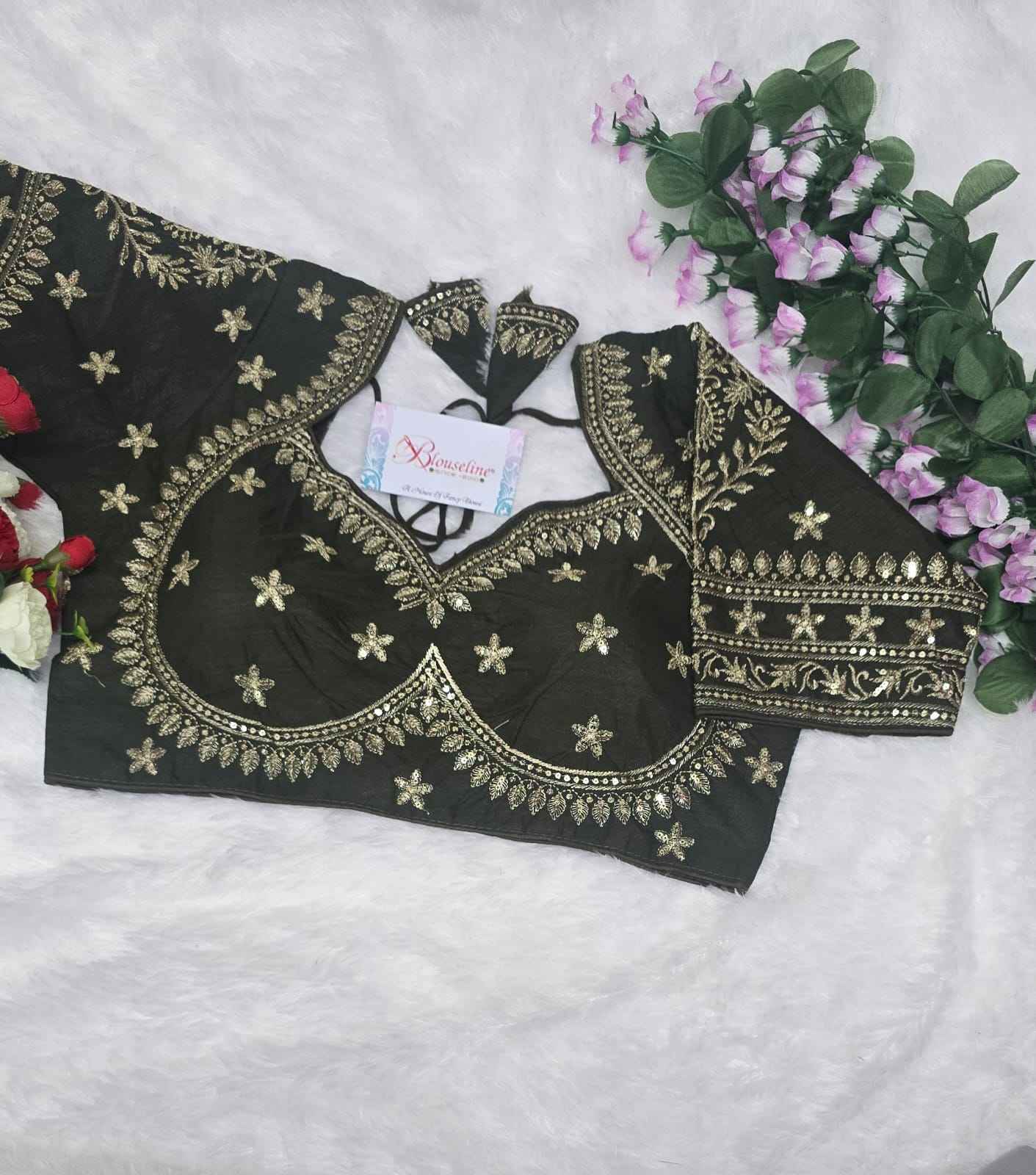 Embroidery Blouse Manufacturer in India – BlouseLine