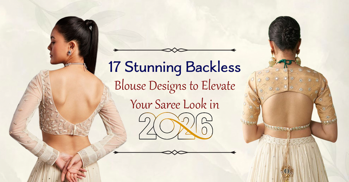 17 Stunning Backless Blouse Designs to Elevate Your Saree Look in 2026 ...
