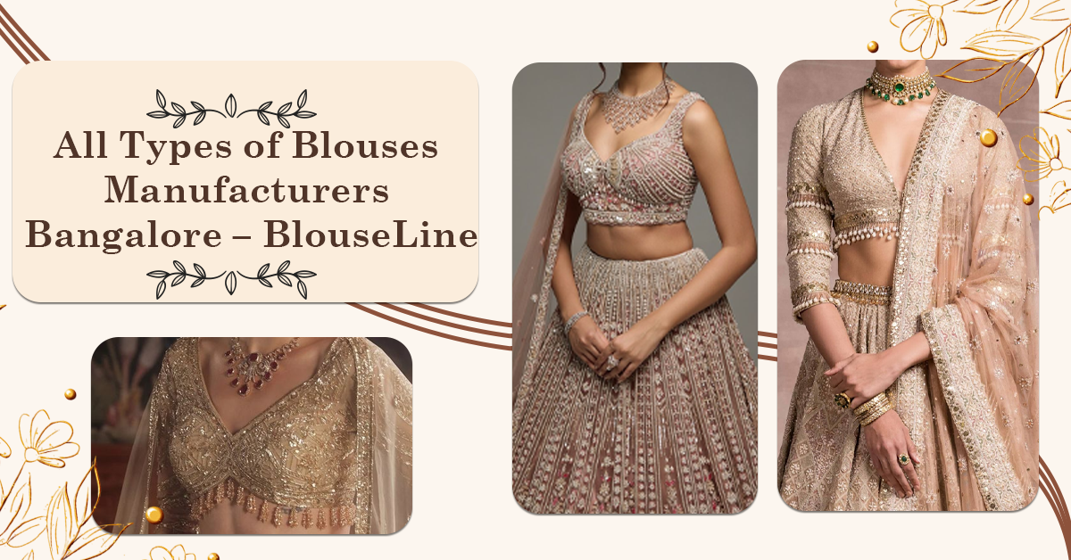 All Types of Blouses Manufacturers Bangalore – BlouseLine