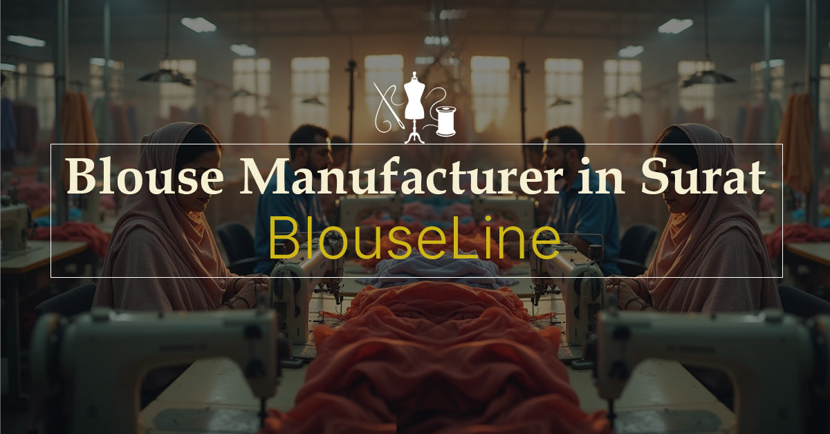 Blouse Manufacturer in Surat – BlouseLine