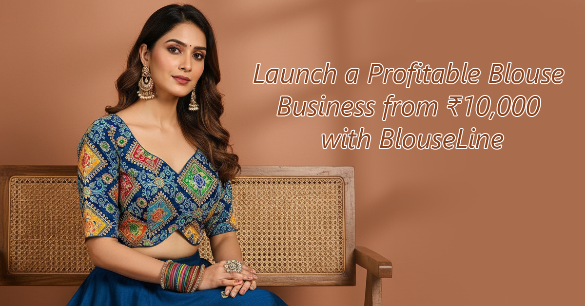 Launch a Profitable Blouse Business from ₹10,000 with BlouseLine