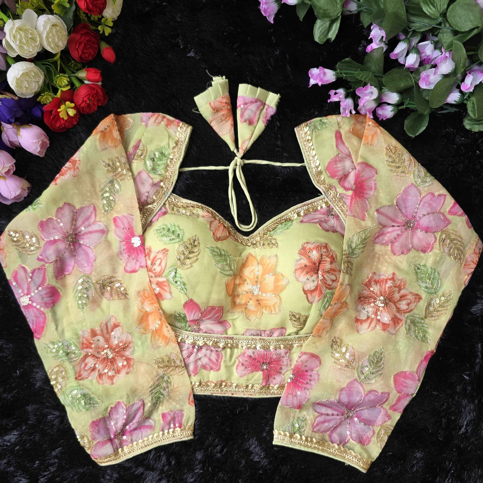 Embroidered Blouses Dealers in Hyderabad – BlouseLine - BlouseLine