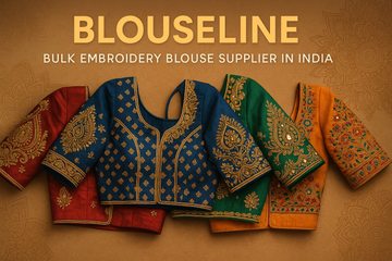 Bulk Embroidery Blouse Supplier in India – BlouseLine