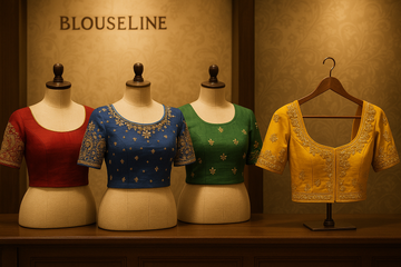 Designer Blouse Supplier Hyderabad Near Me – BlouseLine