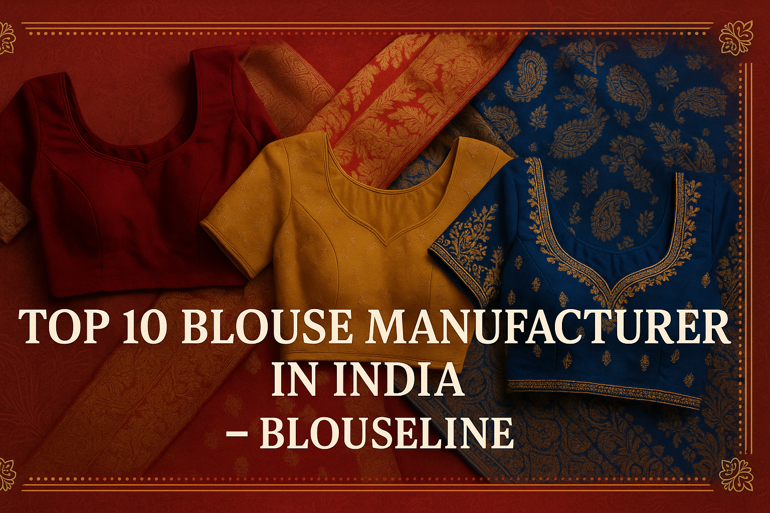 Top 10 Blouse Manufacturer in India - BlouseLine