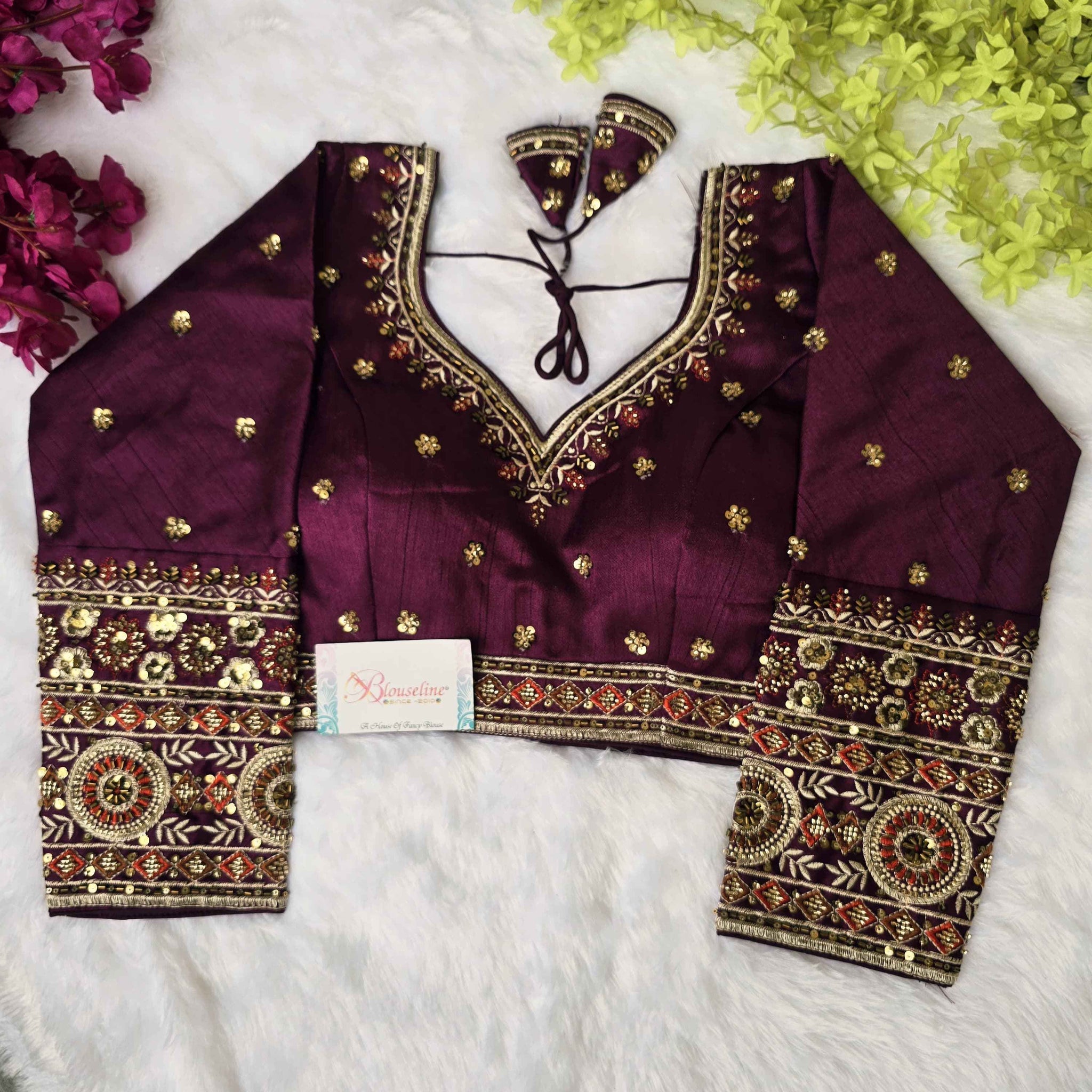 Embroidered Blouses - BlouseLine