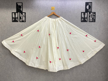 Navratri Rayon 8 Meter Flare Lehenga - BL 6898
