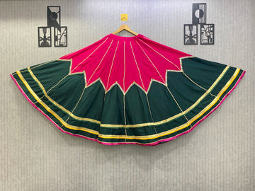 Navratri Rayon Fabric 8-Meter Flare Lehenga - BL 6873