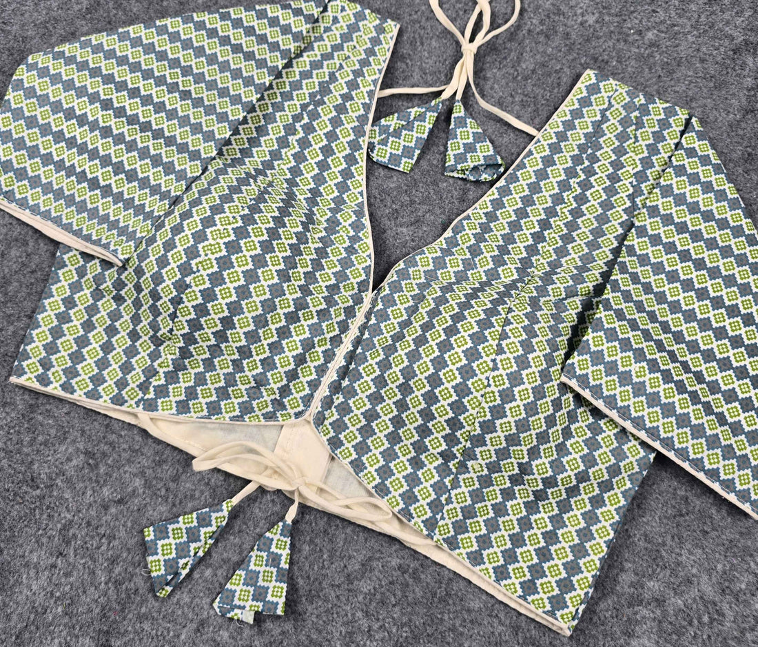 Premium Cotton Printed Blouse – Wholesale Manufacturer Direct (Surat)