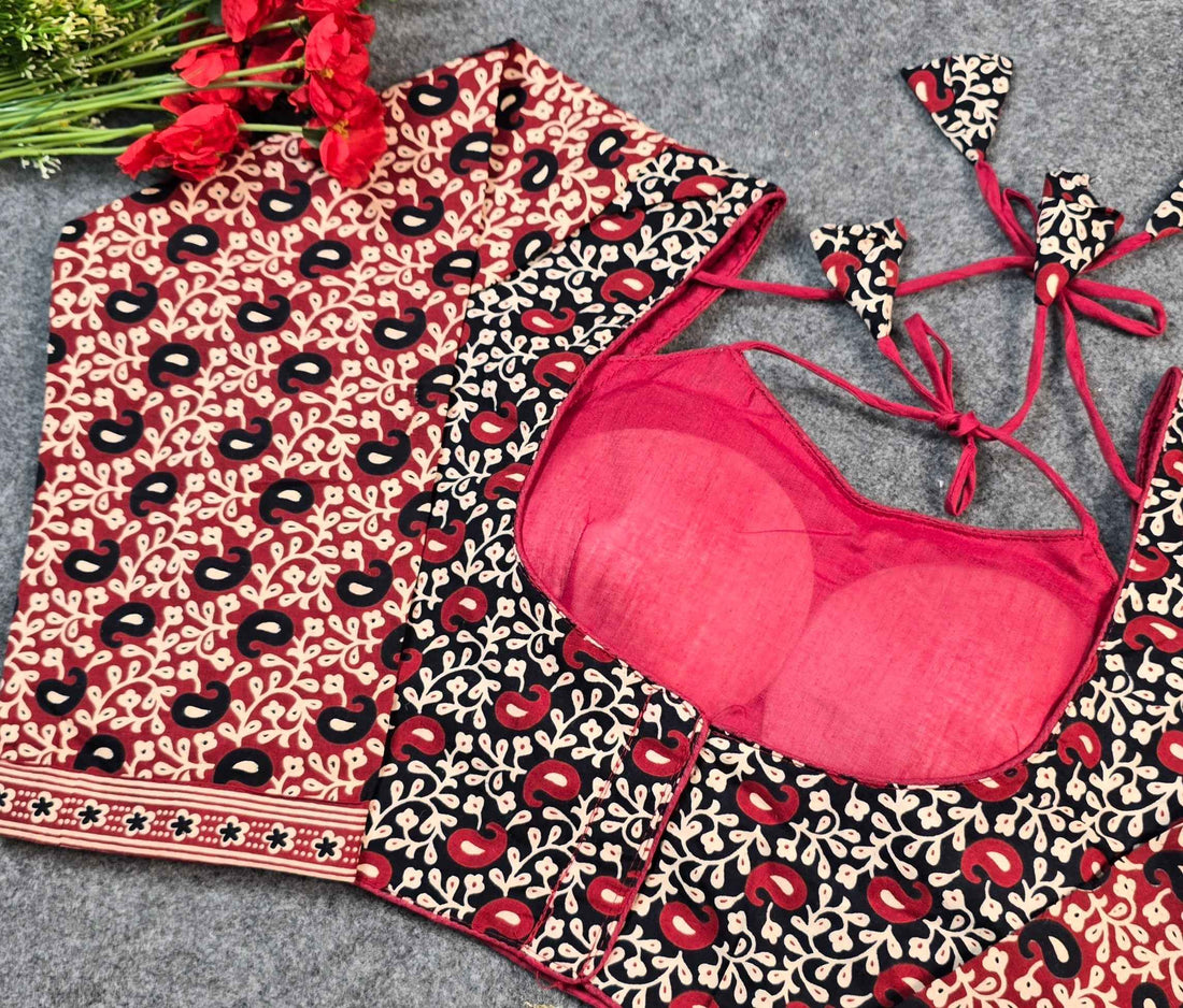 Soft Printed Cotton Blouse for Summer | Wholesale Manufacturer | Blouse Line