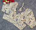 Lightweight Cotton Printed Blouse | Breathable & Stylish | Blouse Line