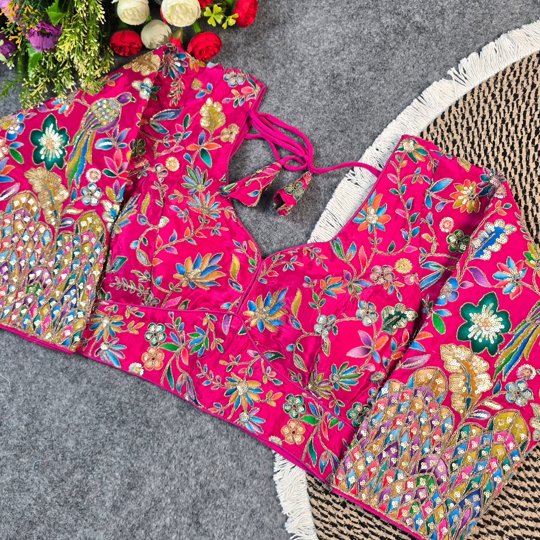 Long Sleeve Viscose Printed Blouse | Modest Fashion | Blouse Line