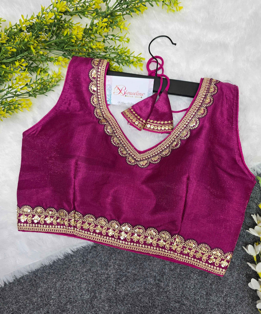 Slub Silk Blouse Manufacturer in Surat – BlouseLine