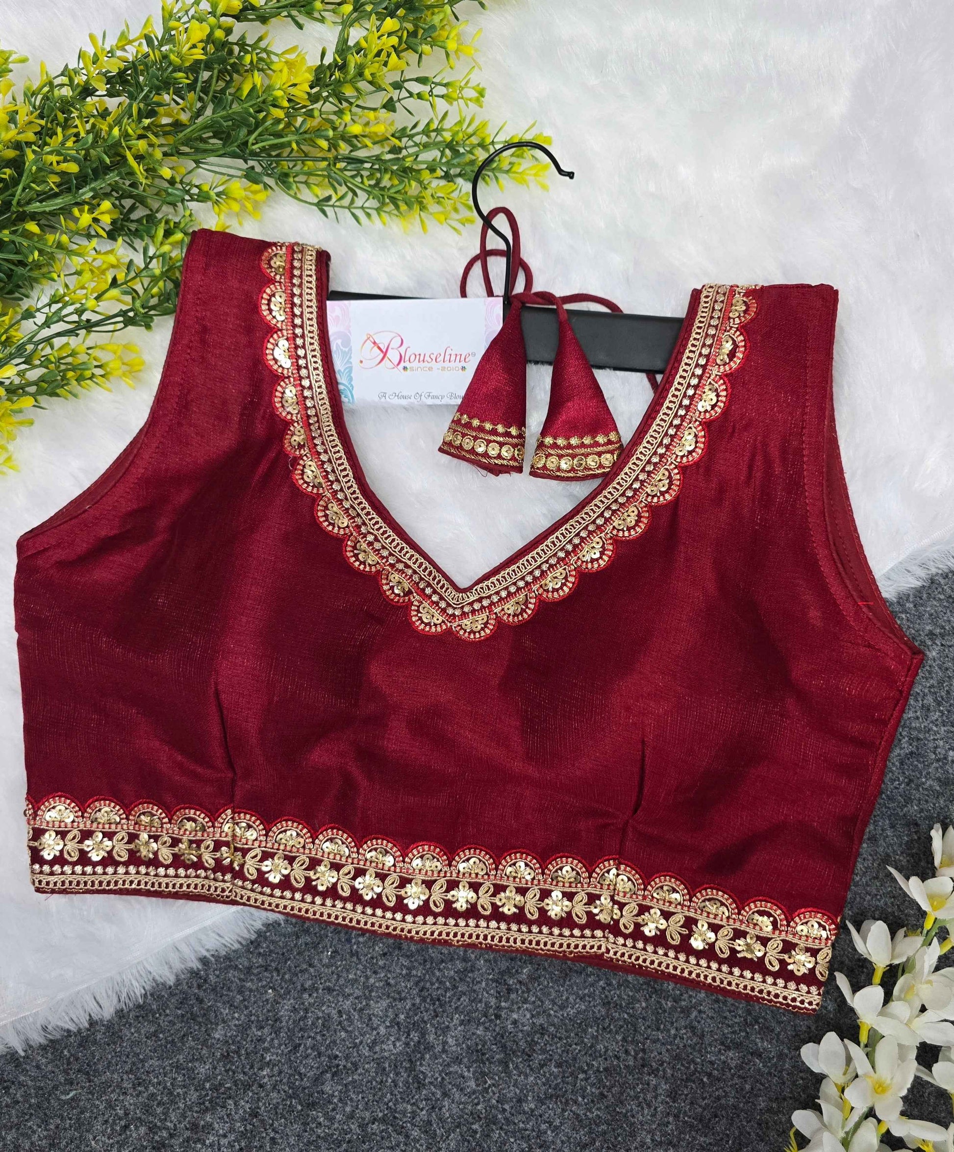 Slub Silk Blouse Manufacturer in Surat – BlouseLine