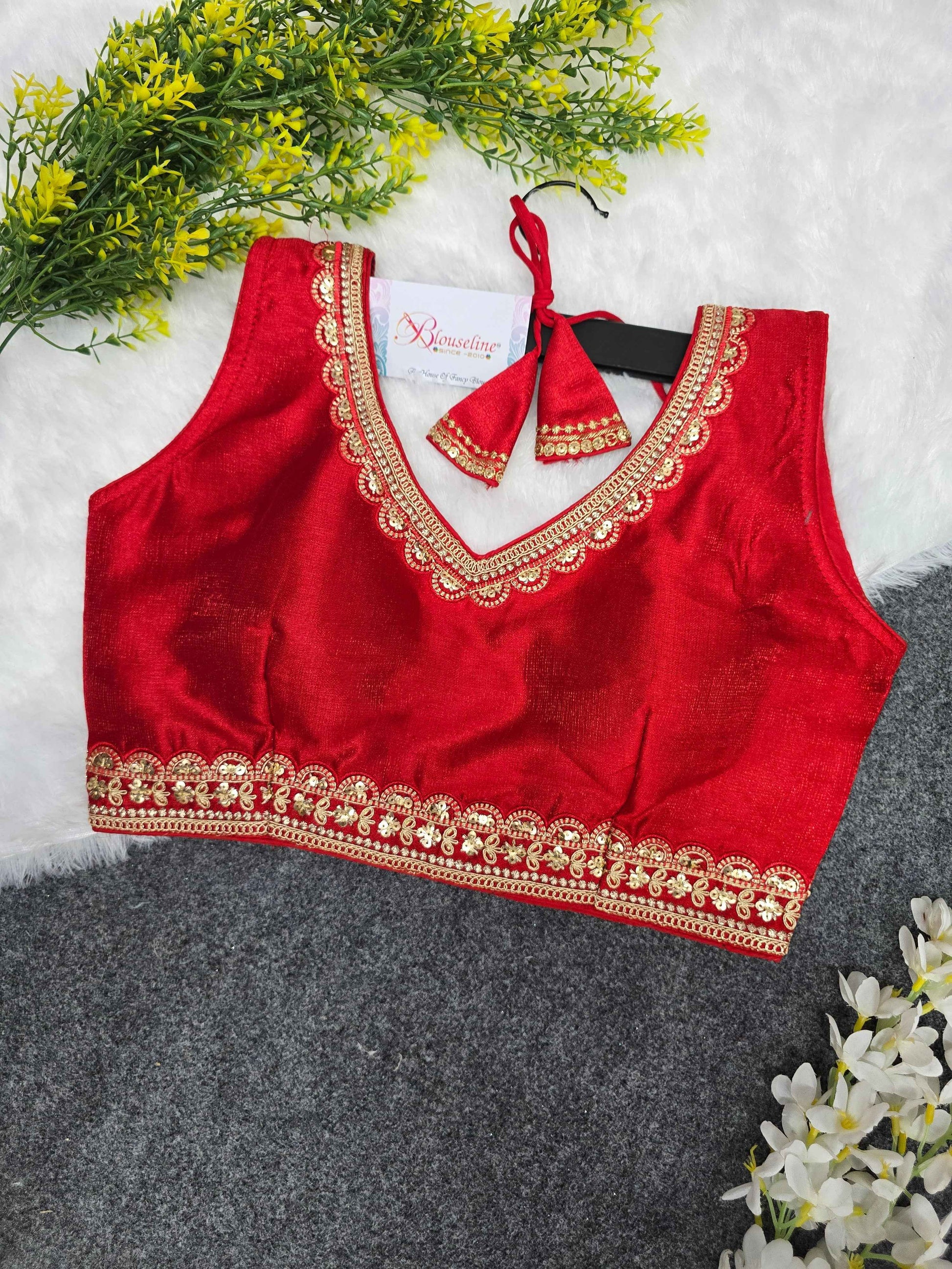 Slub Silk Blouse Manufacturer in Surat – BlouseLine