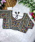 Crepe Viscose Position Print Blouse Exports in Surat – BlouseLine