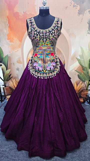 Chaniya Choli 8 Meter Flare Navratri Combo