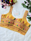 BlouseLine Premium Georgette Embroidered Blouse - Wholesale Manufacturer Price - BlouseLine