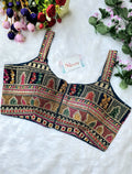 BlouseLine Premium Georgette Embroidered Blouse - Wholesale Manufacturer Price - BlouseLine