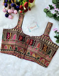 BlouseLine Premium Georgette Embroidered Blouse - Wholesale Manufacturer Price - BlouseLine
