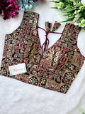 Designer Georgette Embroidered Blouse - Premium Quality | Blouse Line (Surat Manufacturer) - BlouseLine