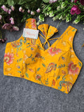 Standard Sleeve Viscose Crepe Pojisan Embroidered Blouse - BlouseLine - BlouseLine