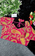 Readymade Heavy Crepe Viscose Pojisan Blouse Manufacturer in Gujarat | BlouseLine