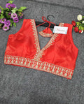 New Collection Silk Embroidery Blouse Manufacturer in Surat | BlouseLine