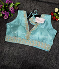 New Collection Silk Embroidery Blouse Manufacturer in Surat | BlouseLine - BlouseLine
