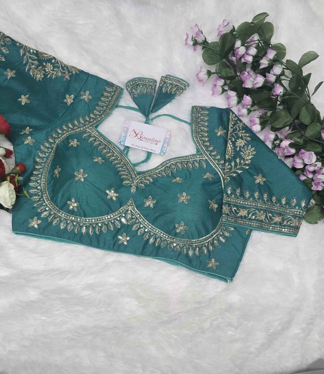 Embroidery Blouse Manufacturer in India – BlouseLine