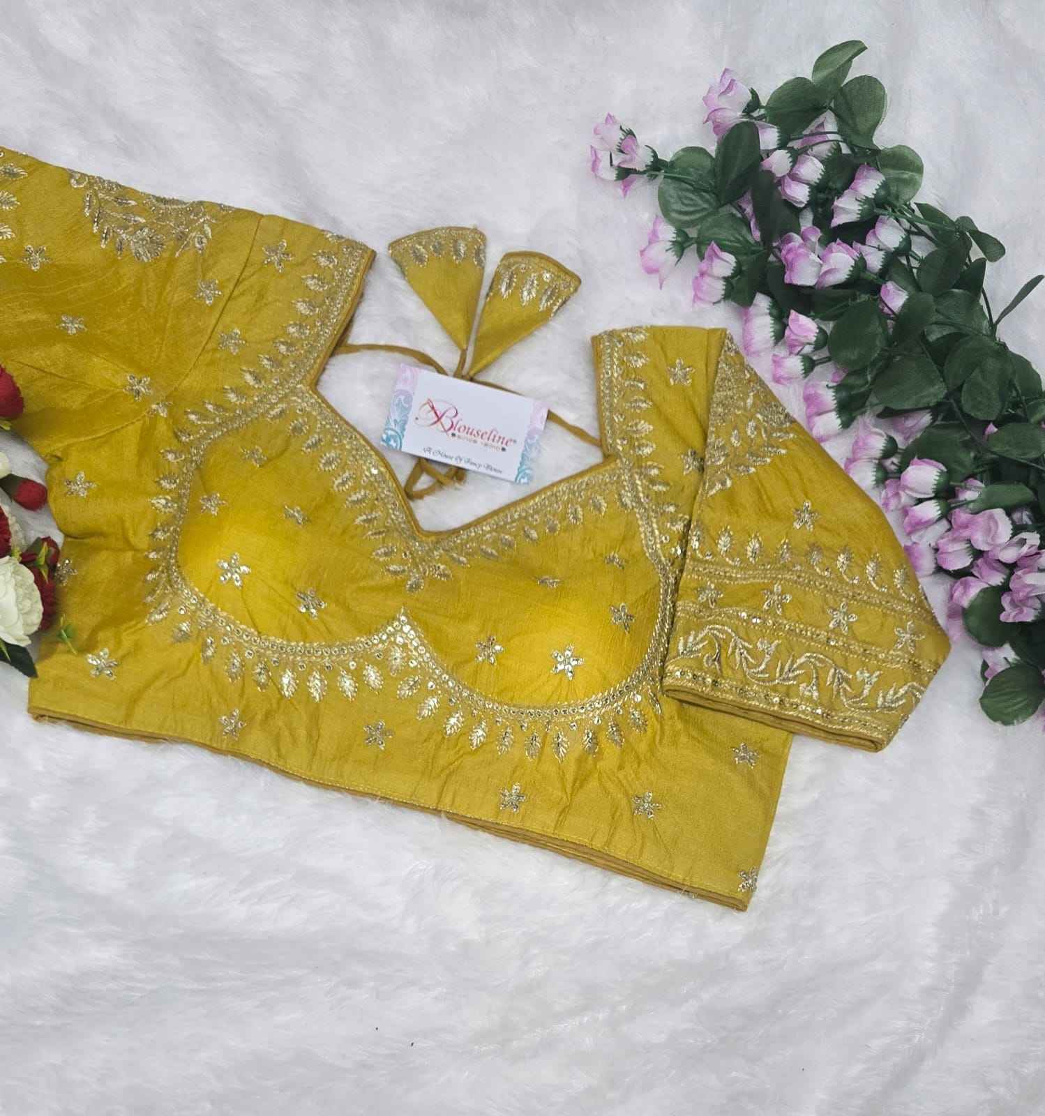 Embroidery Blouse Manufacturer in India – BlouseLine