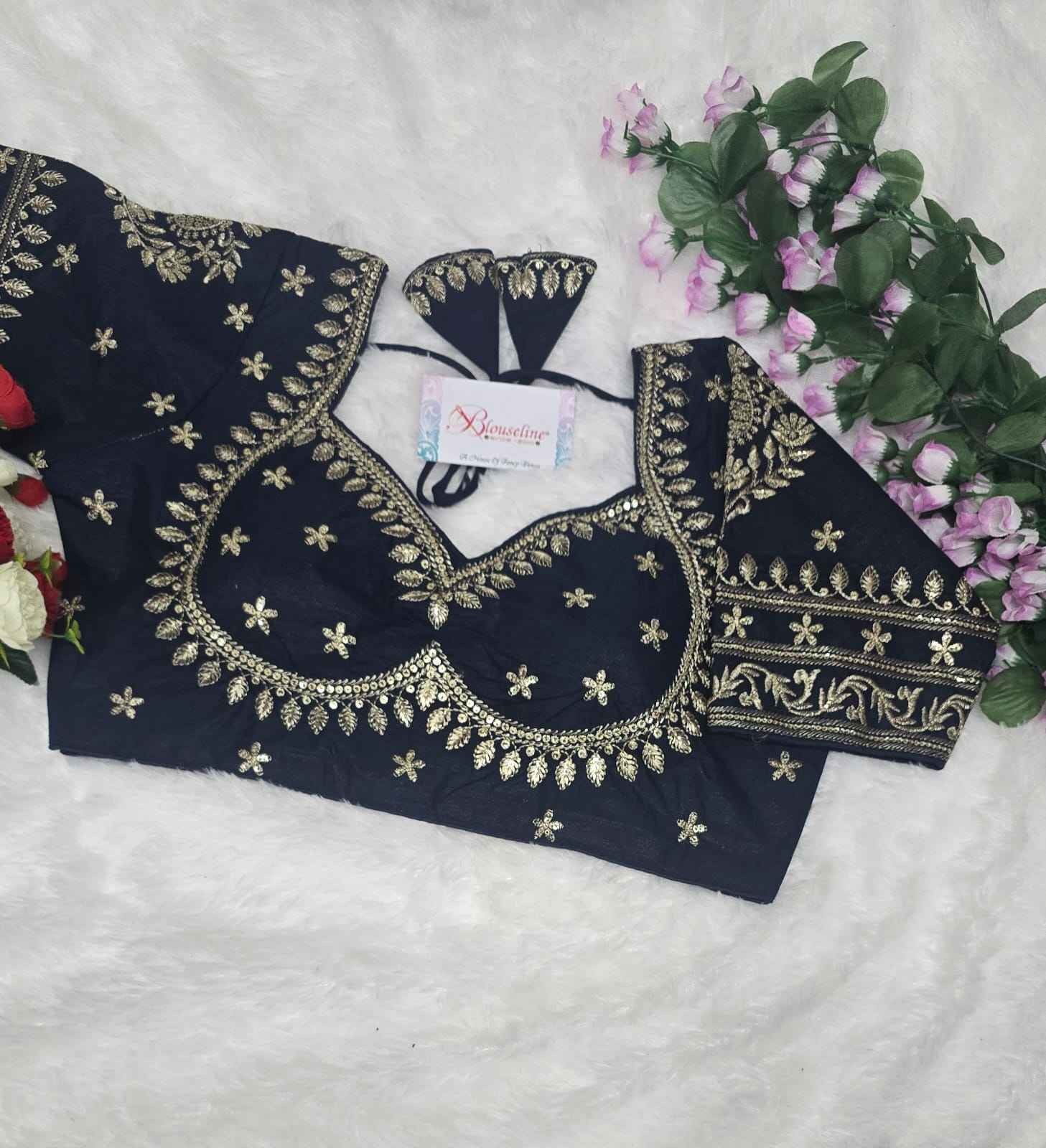 Embroidery Blouse Manufacturer in India – BlouseLine