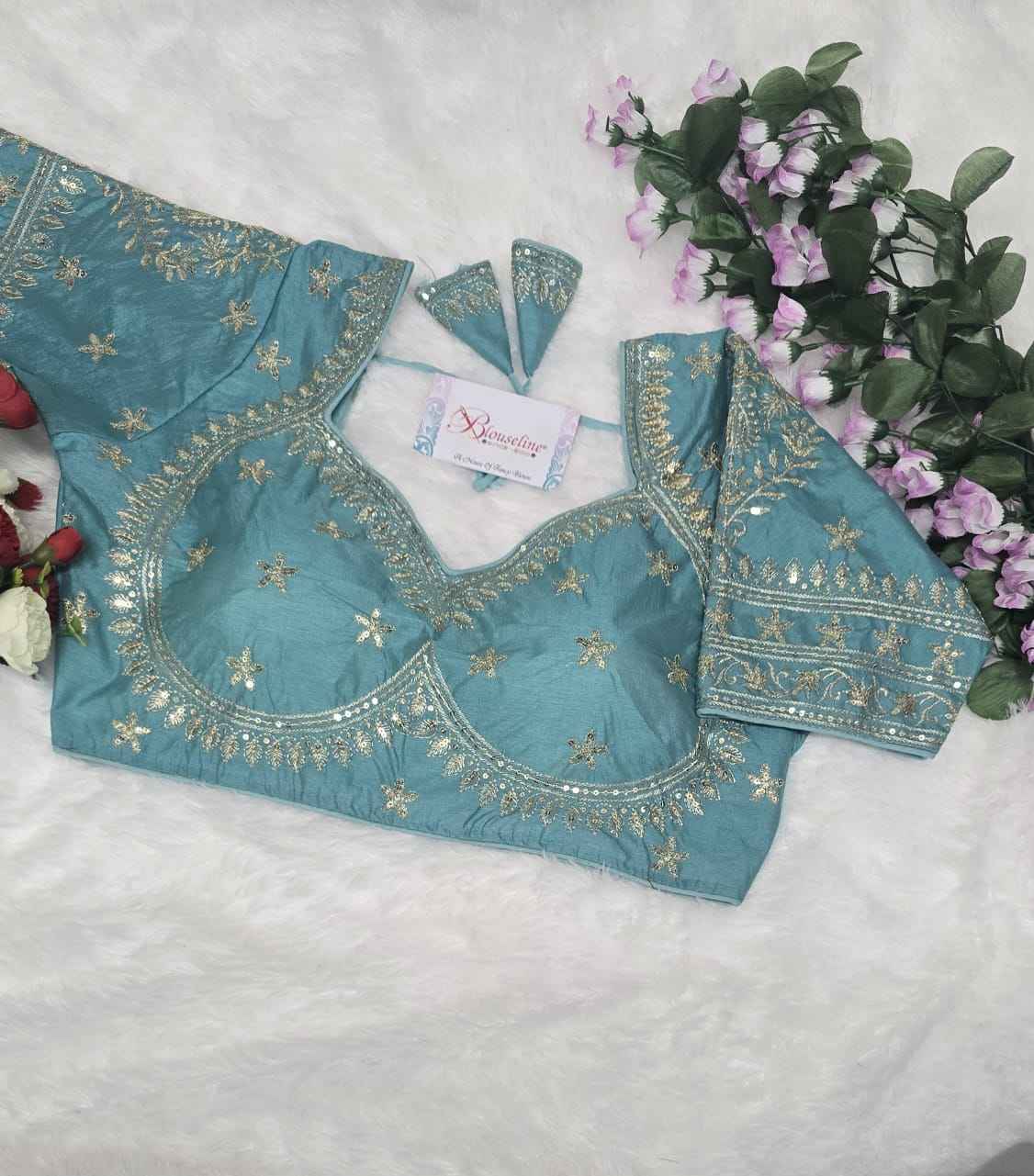Embroidery Blouse Manufacturer in India – BlouseLine