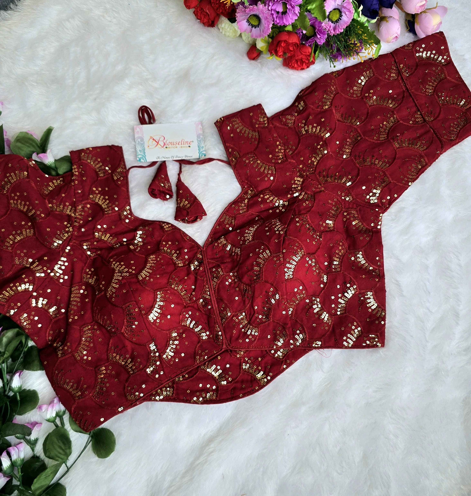 New Collection Embroidery Blouse Manufacturer in Surat | BlouseLine