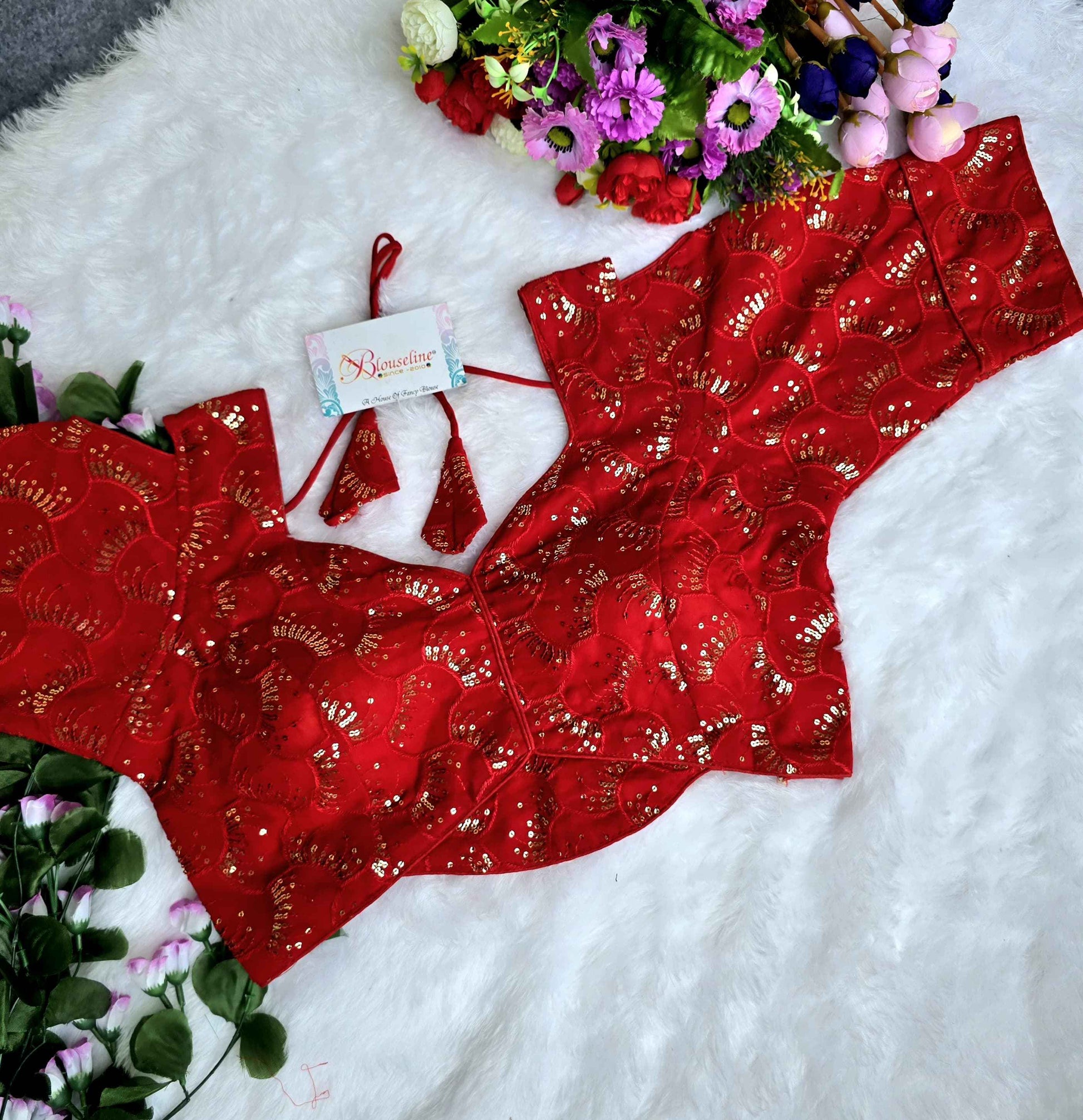 New Collection Embroidery Blouse Manufacturer in Surat | BlouseLine
