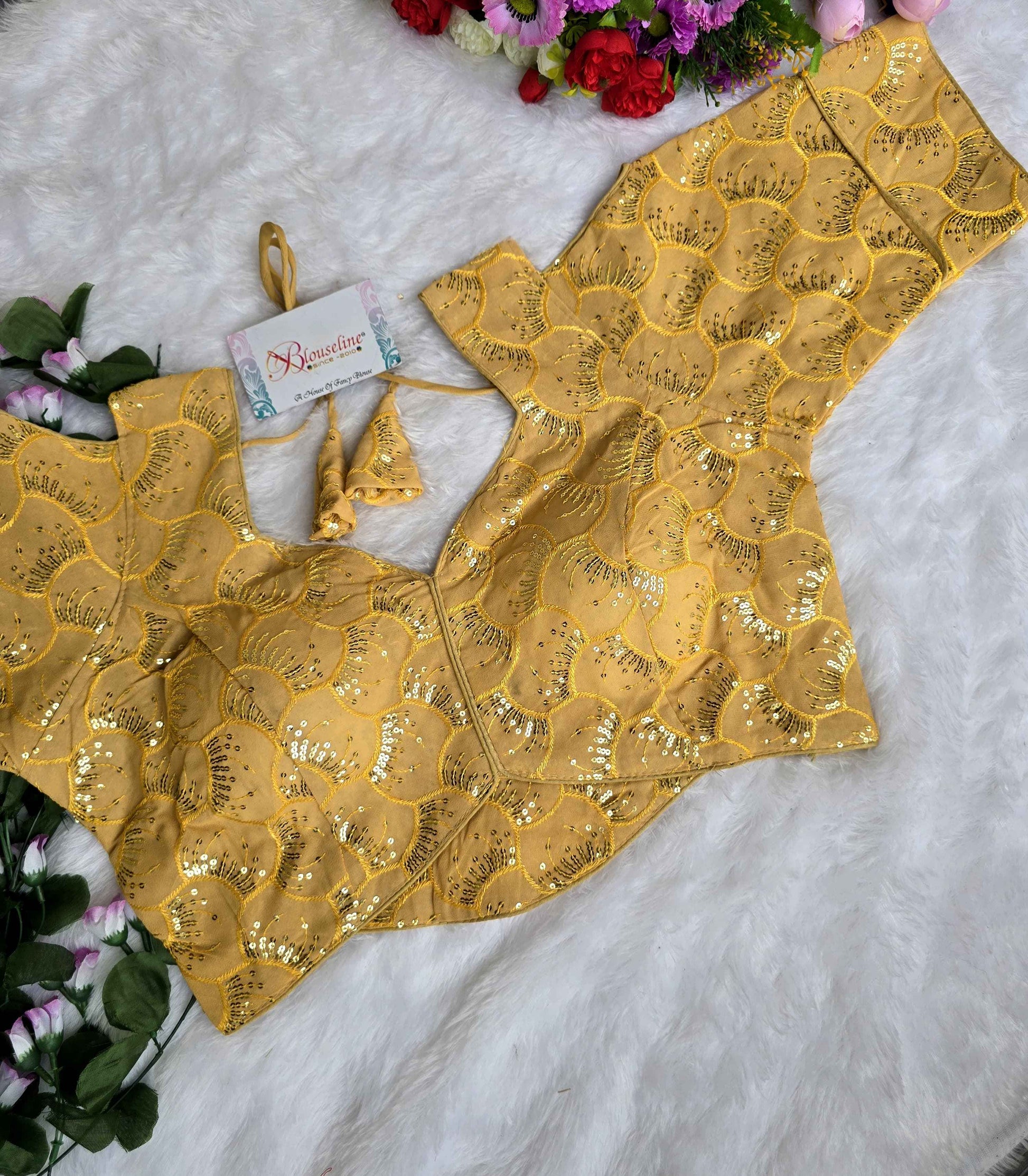 New Collection Embroidery Blouse Manufacturer in Surat | BlouseLine