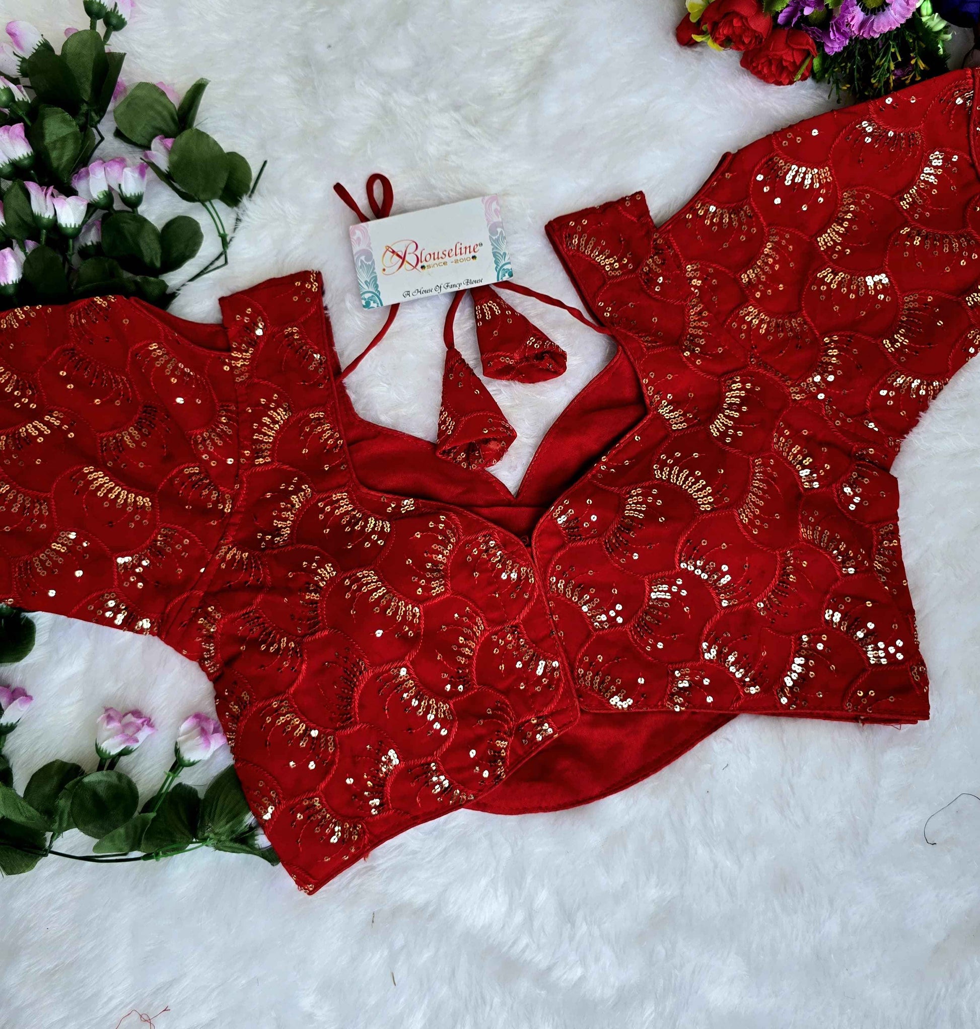 New Collection Embroidery Blouse Manufacturer in Surat | BlouseLine