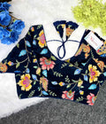 Latest Collection Crepe Viscose Position Print Blouse Manufacturer in Surat | BlouseLine
