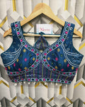 Latest Navratri Fancy Embroidery Blouse Manufacturer in Surat | BlouseLine