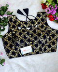 Jacquard Jari Embroidery Blouse Manufacturer in Surat | BlouseLine